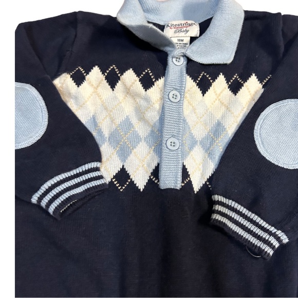 Kitestrings by Hartstrings VGUC toddler sweater romper bundle size 18 Mo - Picture 3 of 13